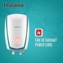 Havells Instanio 3 Litre Instant Water Heater | Color Changing LED Indicator, Rust & Shook Proof | SS Tank, ISI Certified, Warranty: 5 year on Inner Container ; 2 year comprehensive | (White Blue)