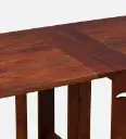 Oliver 6 Seater Dining Table in Teak Finish
