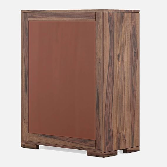 Alex Shoe Rack in Classic Walnut Finish