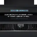 Auto Clean Glass Filter less GLEN Chimney with Inverter Technology, BLDC Motor 1400 m3/h - 60 cm (6073 AC)