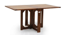 Oliver 6 Seater Dining Table in Teak Finish