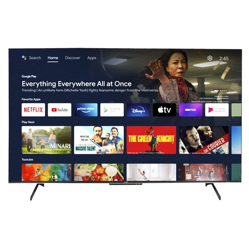 [LLOYD 55 Inches TV] LLOYD 140 cm (55 Inches) 4K Ultra HD Smart QLED TV 55QX900D (Black)