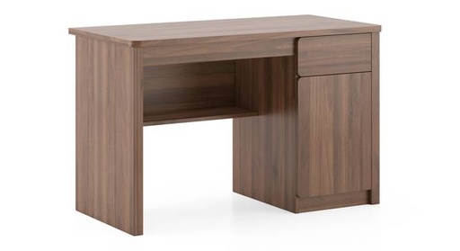 [TR-ST-MD] Kevin Engineered Wood Study Table in Classic Walnut Finish