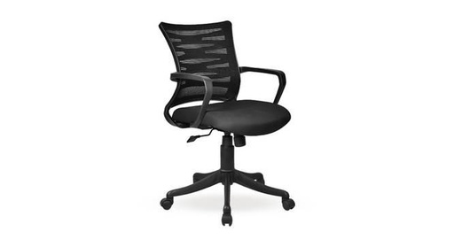 [TR-BC-MD] Verne MB Study Chair In Black Colour
